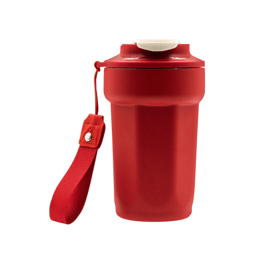 Термостакан TEDGE (красный с белым) 2