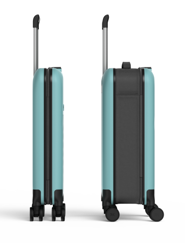Чемодан складной Rollink Vega 360 55x40x20 см, 4 колеса, бирюзов 2 Чемодан складной Rollink Vega 360 55x40x20 см, 4 колеса, бирюзов 2