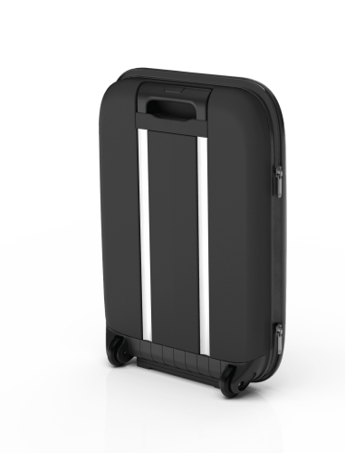 Чемодан складной Rollink Vega II 55x40x20 см, 2 колеса, черный 13