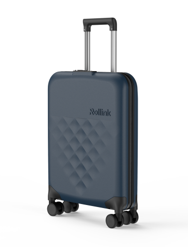 Чемодан складной Rollink Vega 360 55x40x20 см, 4 колеса, серо-си 3 Чемодан складной Rollink Vega 360 55x40x20 см, 4 колеса, серо-си 3
