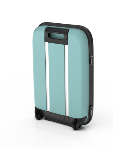 Чемодан складной Rollink Vega II 55x40x20 см, 2 колеса, бирюзовы 6 Чемодан складной Rollink Vega II 55x40x20 см, 2 колеса, бирюзовы 6