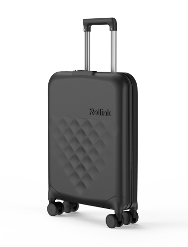 Чемодан складной Rollink Vega 360 55x40x20 см, 4 колеса, черный 3 Чемодан складной Rollink Vega 360 55x40x20 см, 4 колеса, черный 3