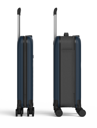 Чемодан складной Rollink Vega 360 55x40x20 см, 4 колеса, серо-си 2 Чемодан складной Rollink Vega 360 55x40x20 см, 4 колеса, серо-си 2