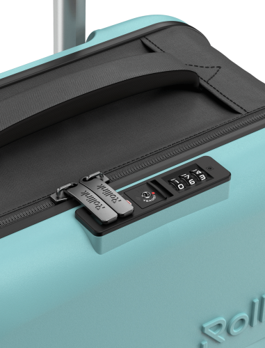 Чемодан складной Rollink Vega 360 55x40x20 см, 4 колеса, бирюзов 7 Чемодан складной Rollink Vega 360 55x40x20 см, 4 колеса, бирюзов 7